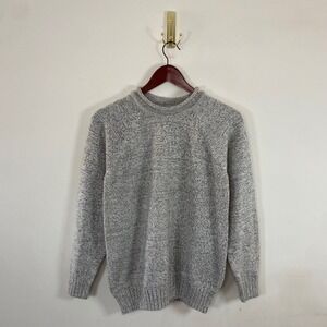 Vintage 90s Roll Neck Sweater Basic Editions Women's Small Neutral Knit Cozy